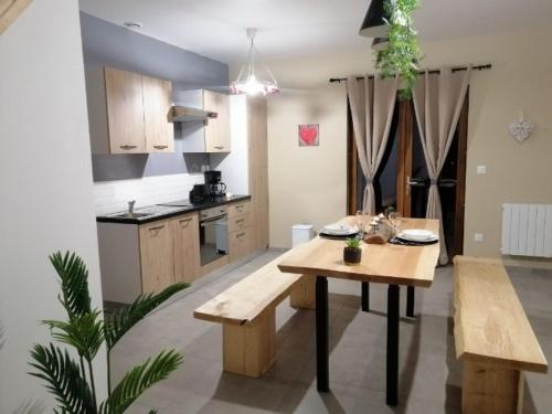 Gîte le Petit Crocq avec SPA privatif