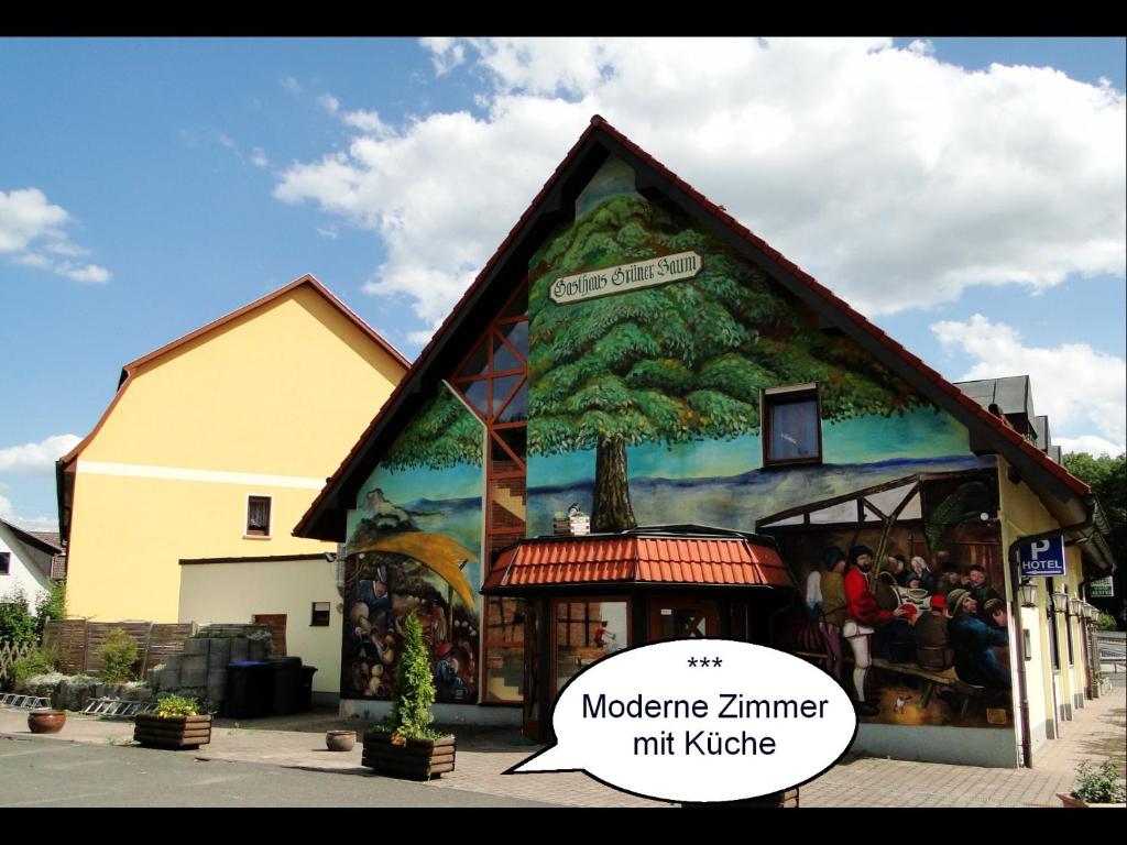 Maison d'hôtes Grüner Baum Ebenhardser Dorfstraße 98646 Hildburghausen
