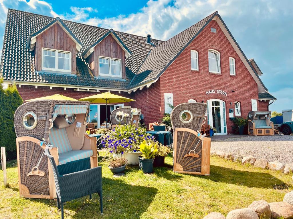 Maison d'hôtes Haus Stern - Appartements, Studios & Doppelzimmer Birkenweg 2 23758 Wangels