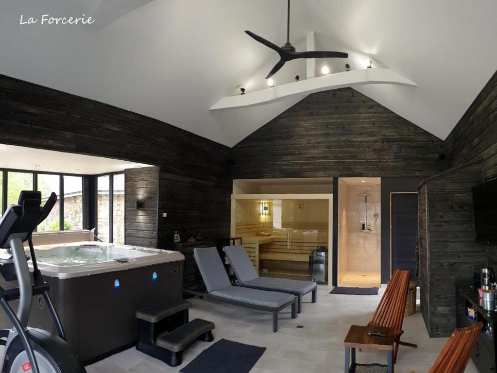 La Forcerie maison d'hôtes et spa Lieu dit Le Bourgneuf, 49520 Châtelais