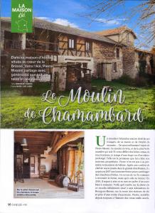 Maison d'hôtes Le Moulin de Chamambard 2000 Chemin de Luisandre 01000 Saint-Denis-lès-Bourg Rhône-Alpes
