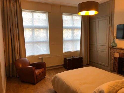 Les chambres Berguoises Chambre Rez-de-chaussée au coeur de Bergues