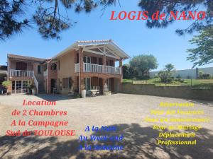 Maison d'hôtes LOGIS DE NANO Rategat 31430 Gratens Midi-Pyrénées