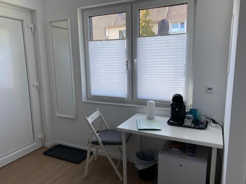 Messezimmer nahe der Düsseldorfer Messe mit eigenem Eingang und gratis Minibar