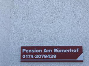 Maison d'hôtes Pension Am Römerhof Am Römerhof 9 Gambach 35516 Münzenberg Hesse