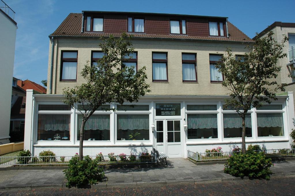 Maison d'hôtes Pension Haus Weierts Kreuzstrasse 8 26548 Norderney