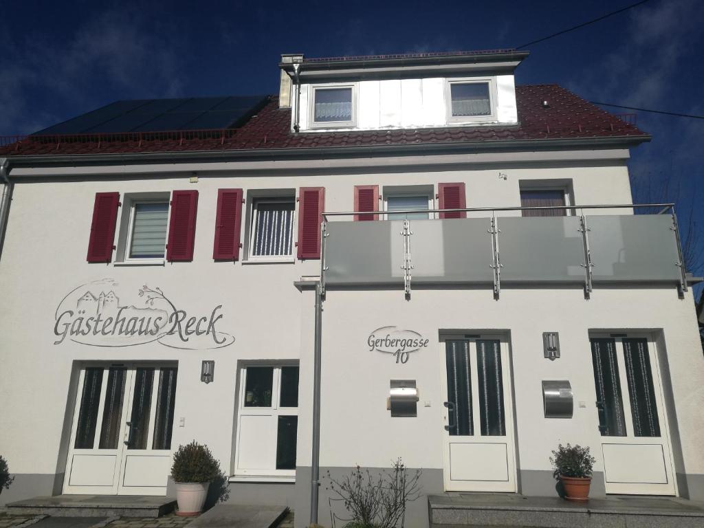 Maison d'hôtes Pension und Restaurant Reck Bachstraße 13 88326 Aulendorf