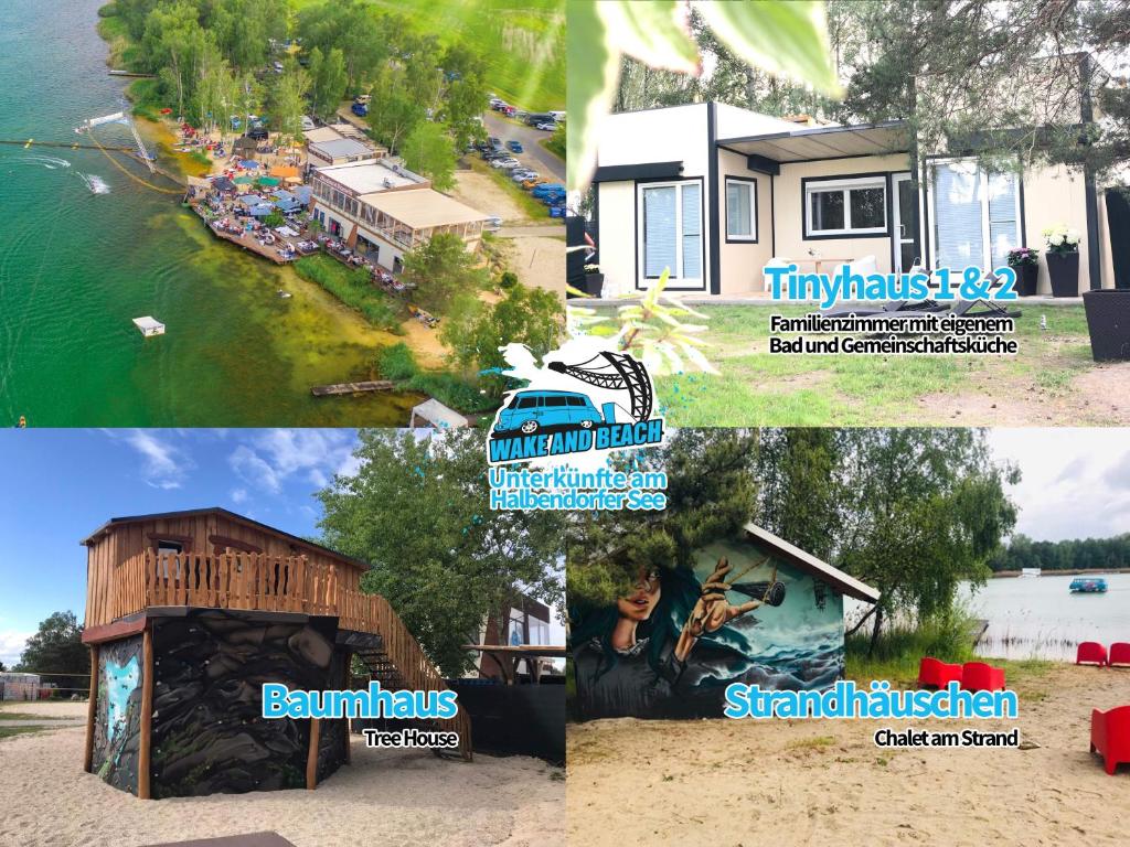 Maison d'hôtes Unterkünfte bei Wake and Beach am Halbendorfer See Am See 1 Wasserski- und Wakeboardanlage Wake and Beach 02959 Schleife
