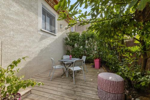 Maison d'une chambre avec jardin clos et wifi a Poussan Poussan france