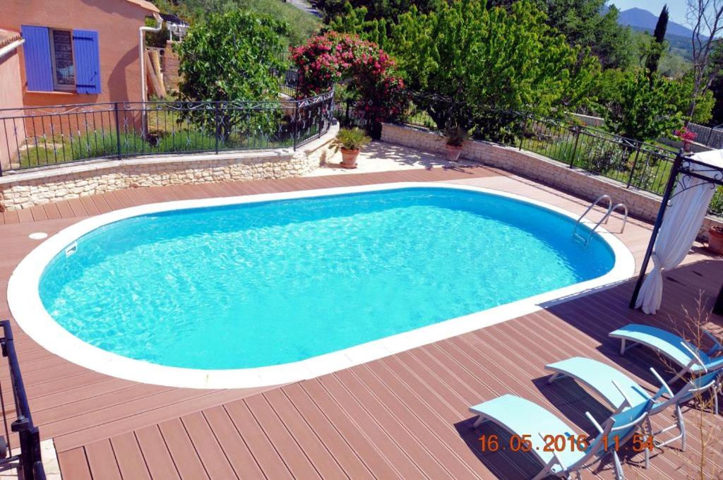 Maison de vacances Maison d'une chambre avec piscine privee jardin clos et wifi a Gargas 45 Impasse du Levant, 84400 Gargas