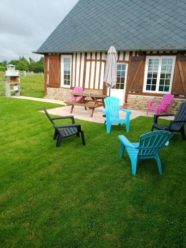 Maison de 2 chambres avec jardin clos et wifi a Epreville en Lieuvin Épreville-en-Lieuvin france