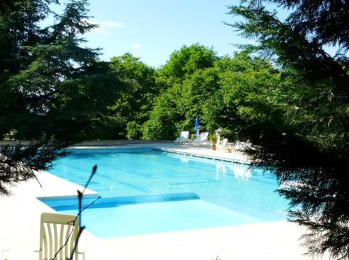 Maison de 2 chambres avec piscine partagee jardin amenage et wifi a Carlucet Carlucet france