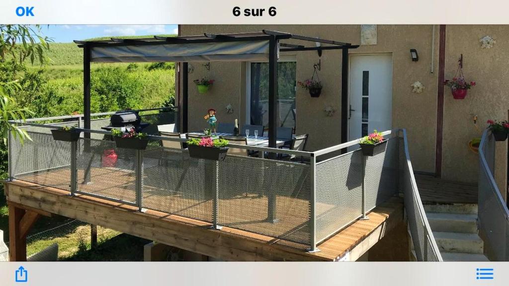 Maison de vacances Maison de 3 chambres avec jardin clos et wifi a Chavot Courcourt 10 Pont de Bois Marne, Grand Est, 51530 Chavot-Courcourt