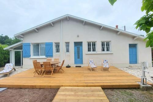 MAISON de 90 m avec PISCINE et JARDIN Audenge france