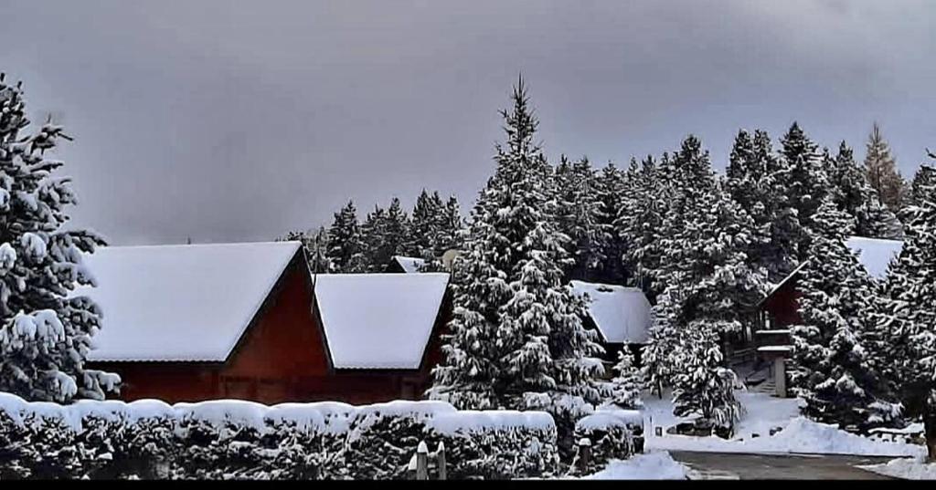 Chalet Maison de bois finlandaise au pied des pistes 5 Rue du Belvédère, 66210 Bolquère-Pyrénées 2000