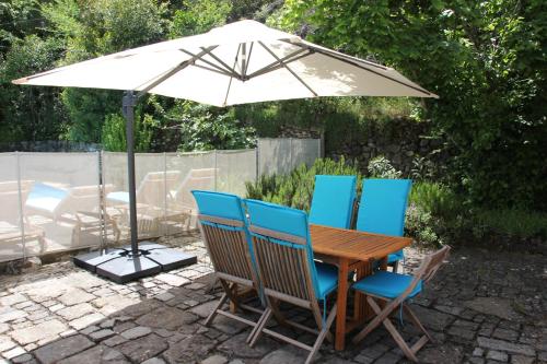Maison de vacances Maison de charme 3 étoiles dans les Cévennes avec terrasse et piscine privée Mas de Boissière Le Pouget Cros