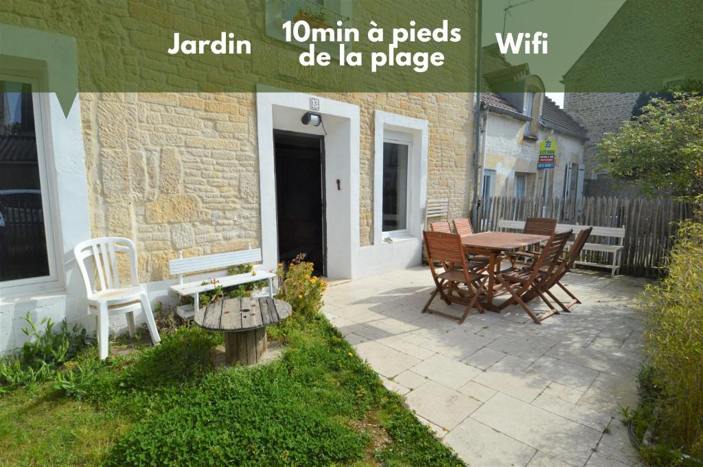 Maison de vacances Maison de charme bord de mer - Avec jardin et wifi 3 Rue Abbé Vengeon, 14530 Luc-sur-Mer
