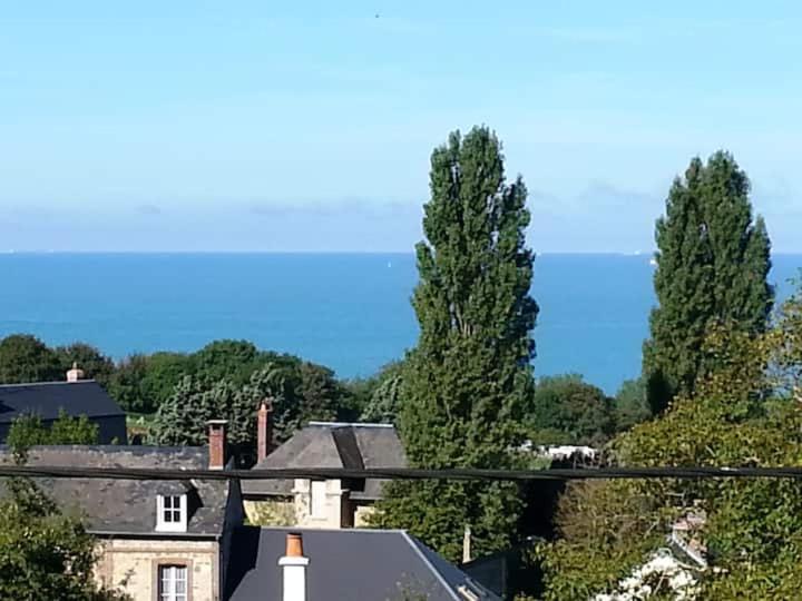 Villa Maison de Charme entre Mer et Forêt 17 Impasse du Bout du Haut, 14113 Villerville