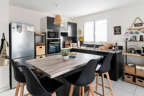 Agréable maison avec extérieur