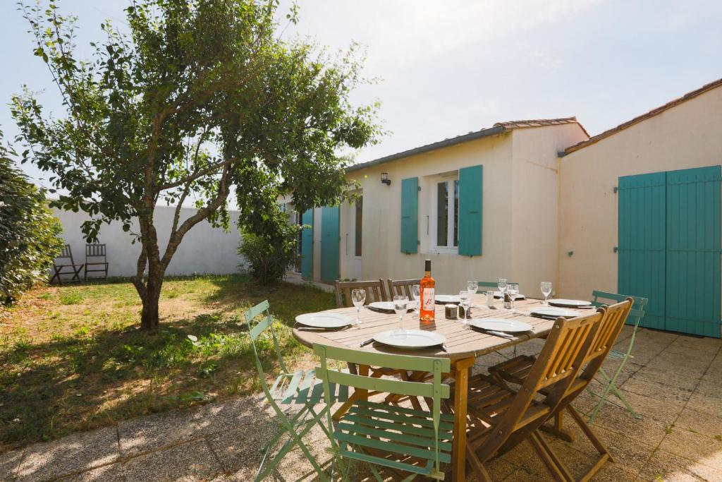 Maison de vacances Agreable maison de famille au Phare des Baleines des Bleuets, 59 17590 Saint-Clément-des-Baleines