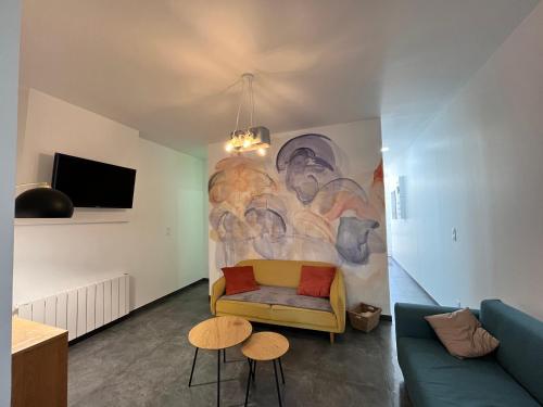 Agréable maison de ville, entièrement rénové.