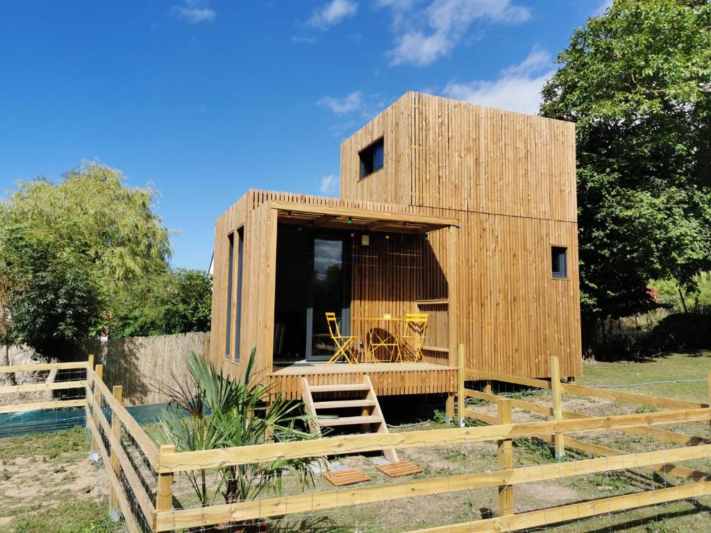 Maison de vacances Agréable Tiny house à la campagne Rue des Colombes 14480 Coulombs