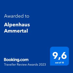 Alpenhaus Ammertal