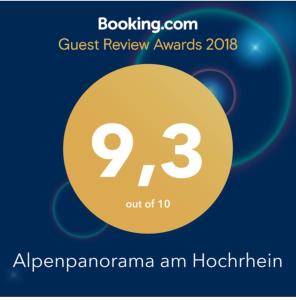 Alpenpanorama am Hochrhein
