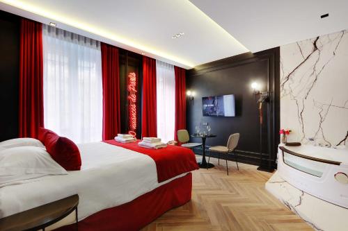 Amazing Bedroom with Jacuzzi - 2P - Châtelet - Louvre