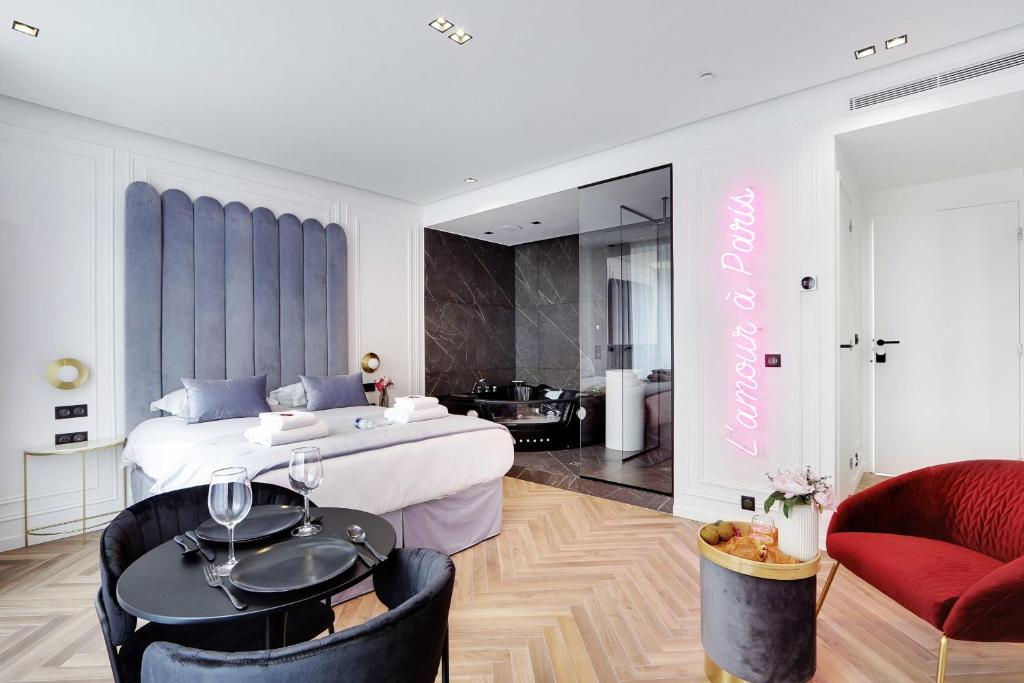 Amazing Bedroom with Jacuzzi - 2P - Châtelet 19 boulevard Sebastopol, 75001 Paris