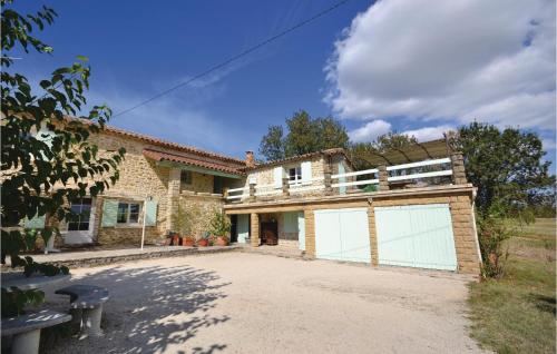 Amazing home in Bagard with 3 Bedrooms, WiFi and Outdoor swimming pool