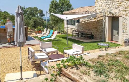 Amazing home in Bollne with Outdoor swimming pool, WiFi and 3 Bedrooms