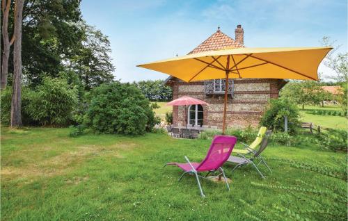 Amazing home in Hericourt-en-Caux with 6 Bedrooms and WiFi