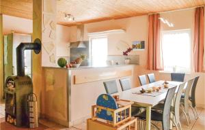 Amazing home in Priborn with 5 Bedrooms, Sauna and Private swimming pool