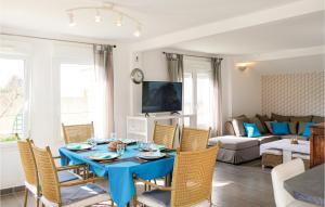 Amazing home in Saint-Germain-sur-Ay with WiFi and 3 Bedrooms