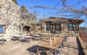 Amazing home in Saint-Laurent-Le-Pape with Sauna, WiFi and 10 Bedrooms