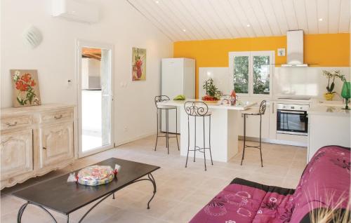 Amazing home in St, Gervais with 1 Bedrooms, WiFi and Outdoor swimming pool