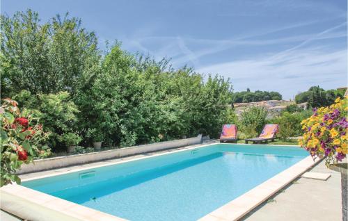 Amazing home in St, Gervais with 1 Bedrooms, WiFi and Outdoor swimming pool