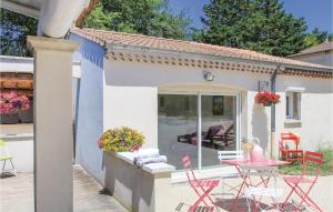 Amazing home in St, Gervais with 1 Bedrooms, WiFi and Outdoor swimming pool