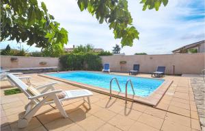 Amazing home in Uchaud with 4 Bedrooms, WiFi and Outdoor swimming pool