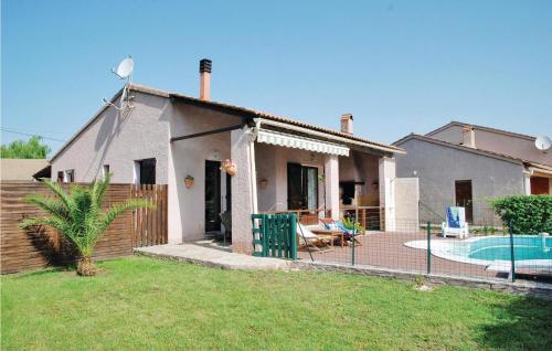 Amazing home in Venzolasca with 3 Bedrooms, WiFi and Outdoor swimming pool