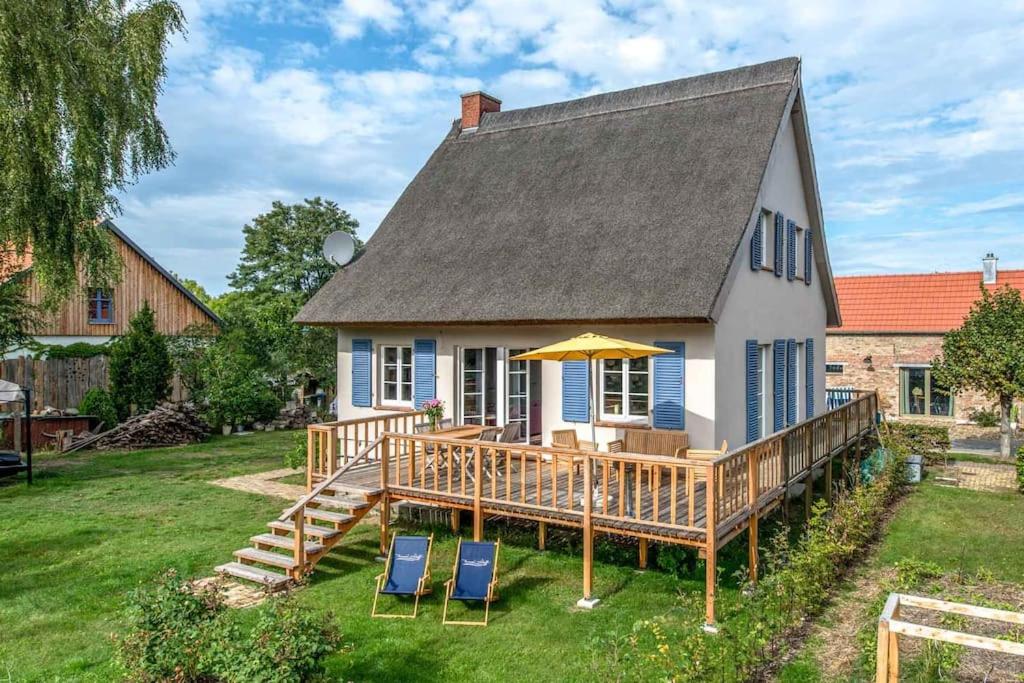 Maison de vacances Anker.Punkt: Einzigartiges Ferienhaus in Rieth am See 1A Stieger Weg 17375 Rieth