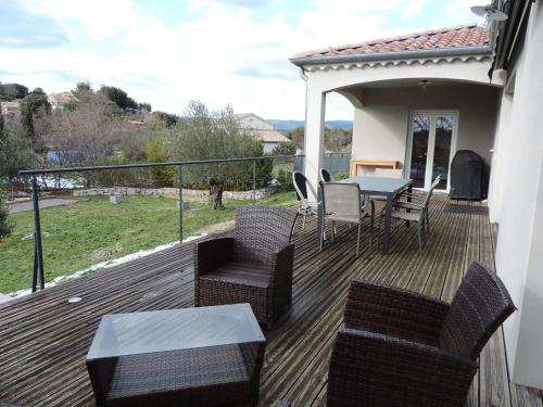 Attractive holiday home in Les Vans with private pool