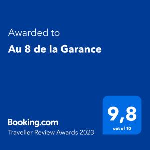 Au 8 de la Garance