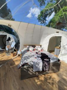 Au Calme Absolu chez Nicolas Maison bulle au calme