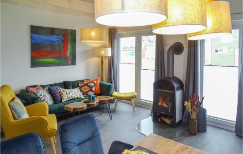 Awesome home in Bsum with 2 Bedrooms, Sauna and WiFi