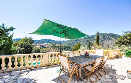 Awesome home in Claviers with Outdoor swimming pool, WiFi and 3 Bedrooms