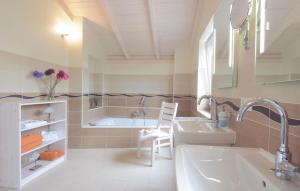 Awesome home in Dagebll with 3 Bedrooms, Sauna and WiFi