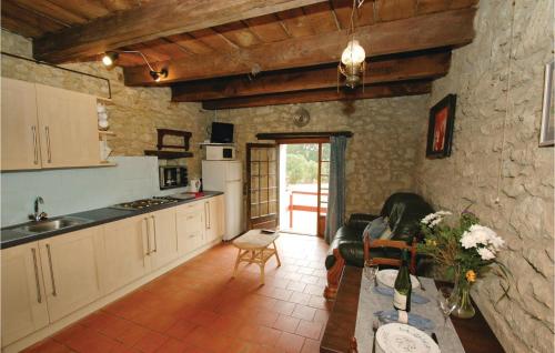 Awesome home in Eymet with 1 Bedrooms and Outdoor swimming pool