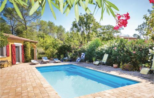 Awesome home in Fayence with WiFi, Private swimming pool and Outdoor swimming pool